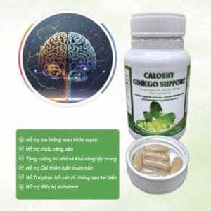 Thực phẩm bảo vệ não Calosky Ginko Support